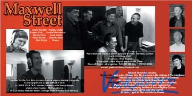 Picture of Maxwell Street's Movin' Along booklet cover